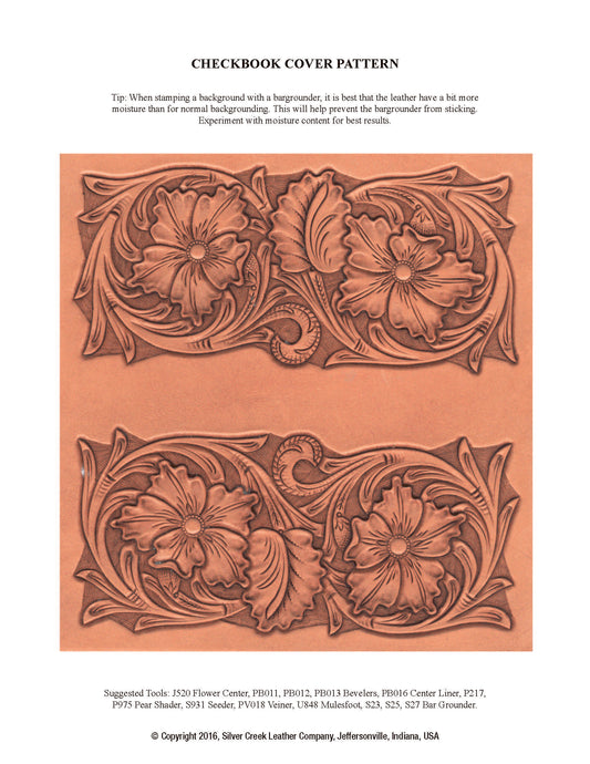 Sheridan Style Checkbook Pattern by Chan Geer