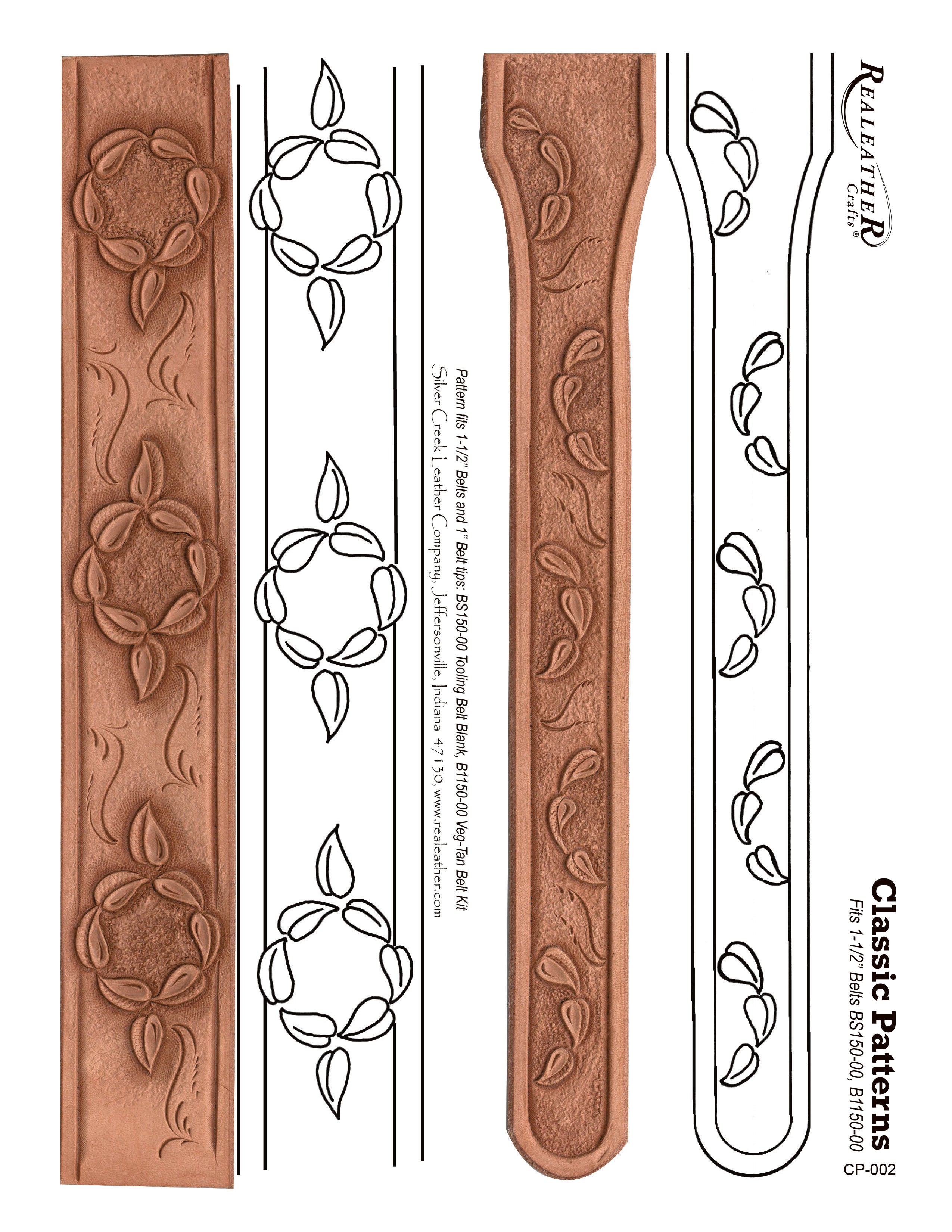 Classic Leaf Belt Patterns by Don McCown