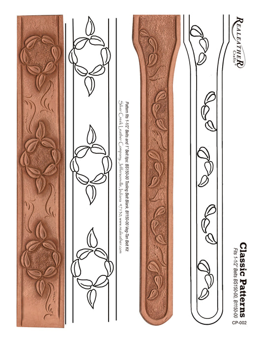 Classic Leaf Belt Patterns by Don McCown