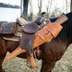 Large Rifle Scabbard with Flap, Fleece-Lined