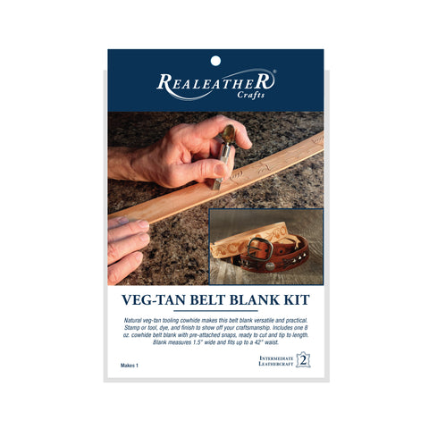 Veg-Tan Belt Blank