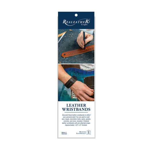 Medium Leather Wristband