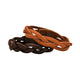 Mystery Braid Bracelets - Asst. Brown