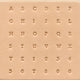 1/8" Alphabet/Number Set
